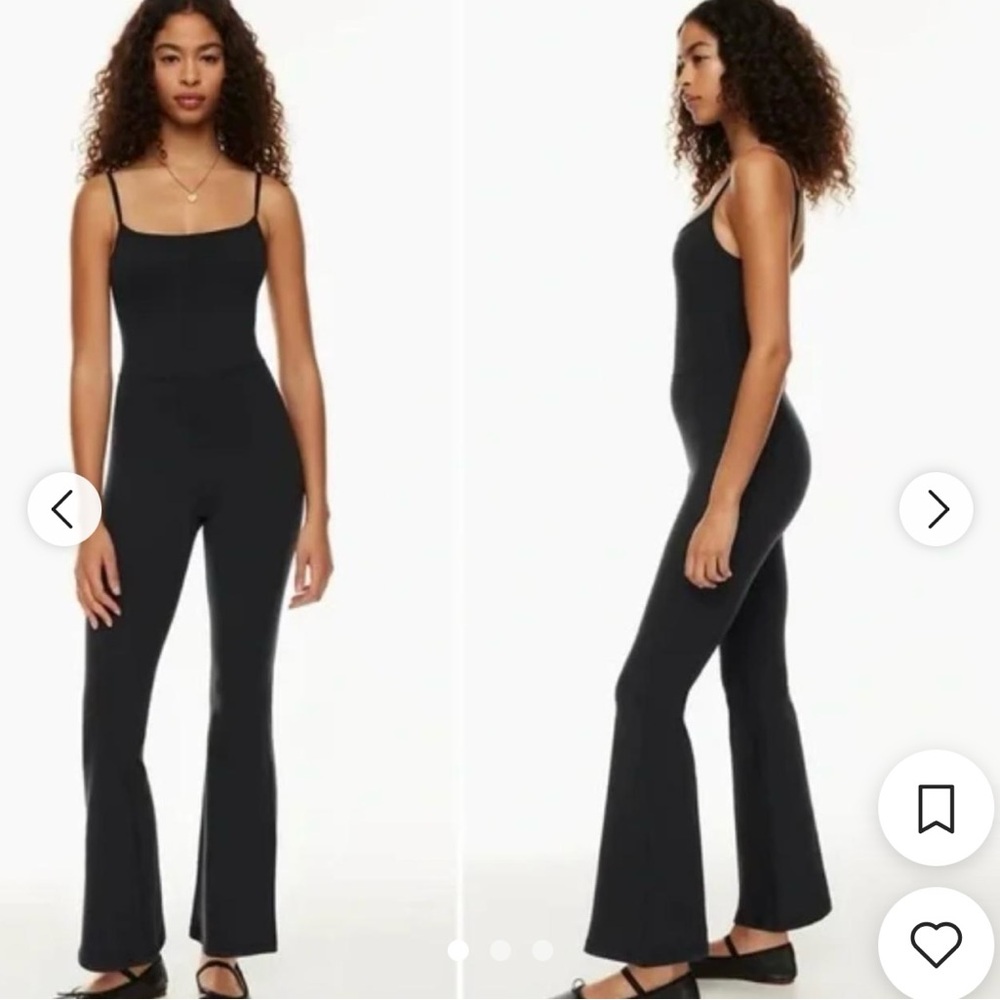 Aritzia Wilfred free bootcut jumpsuit small